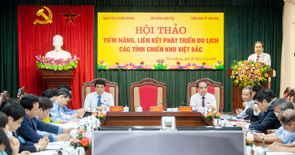 Hội thảo tiềm năng, liên kết phát triển du lịch các tỉnh chiến khu Việt Bắc